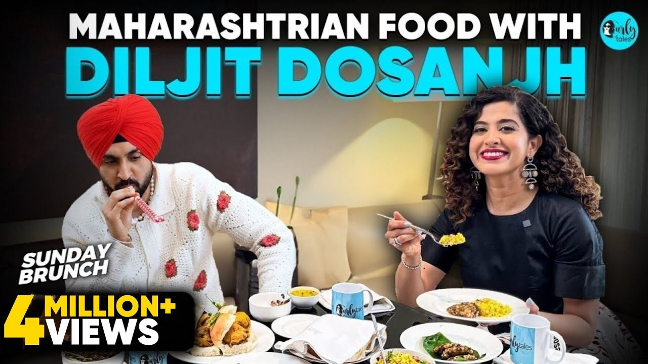 Kamiya Jani Gatecrashes Diljit Dosanjh's Hotel Room In Mumbai | Sunday Brunch Ep 136 | Curly Tales