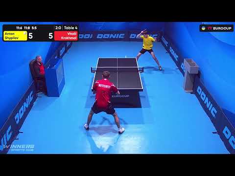 13:40 Anton Shypilov - Vitalii Krokhmal 09.10.2023 TT Euro.Cup Ukraine Master. TABLE 4
