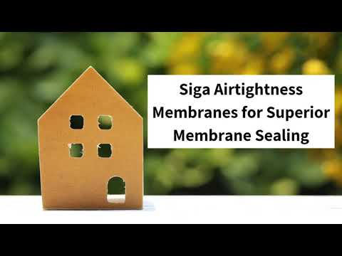 High-Quality Siga Airtightness Membrane Tapes for Energy Efficient Homes
