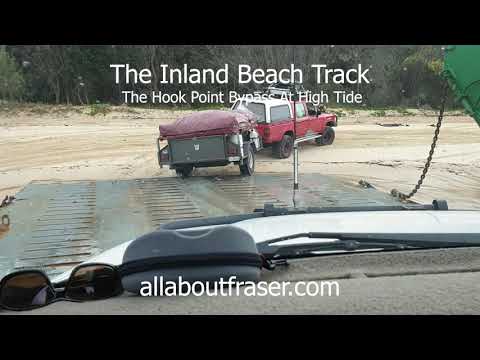 The Inland Track on Fraser Island  - Getting Around Hook Point At High Tide? | All About Fraser