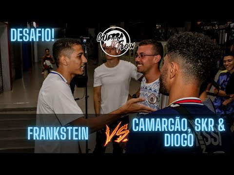 DESAFIO! 🔥MC FRANKSTEIN X CAMARGÃO, SKR E DIOGO  | DESAFIO! | 45ª GUERRA DO FLOW 2023 EDIÇÃO DE TRIO