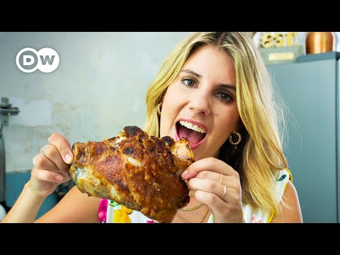 Crispy Knuckle Of Pork With Sauerkraut Recipe | Cook It Like A German Ep. 1 | Cooking German Food