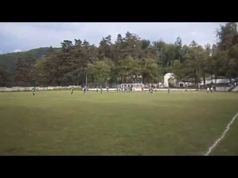 FAZA CARE A OPRIT FINALA CUPEI ROMANIEI , FAZA JUDETEANA CARAS-SEVERIN , IN MINUTUL 45 +1 :