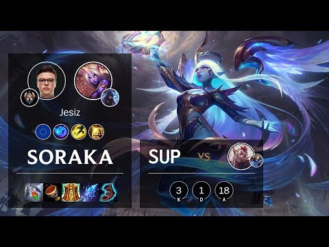 Soraka Support vs Rakan - EUW Challenger Patch 10.5