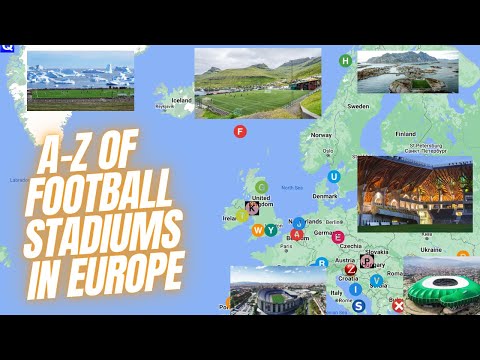 An A - Z Guide of European Football Stadiums Unique Ground hopping challenge