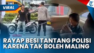 Pengakuan Rayap Besi di Medan yang Nekat Tantang Polisi saat Kepergok Potong Besi di Pinggir Jalan