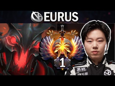 THIS IS HOW THE RANK 1 MMR IN CHINA PLAYS SHADOW FIEND - VG.EURUS - DOTA 2 7.24 GAMEPLAY