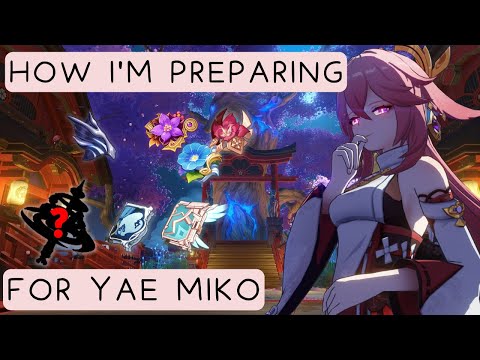 Preparing for Yae Miko | My current build, artifacts, weapons | Genshin Impact