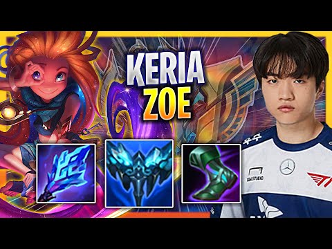LEARN HOW TO PLAY ZOE SUPPORT LIKE A PRO! | T1 Keria Plays Zoe Support vs Zac!  Season 2023