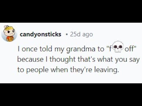 Kids saying bad words they don't understand