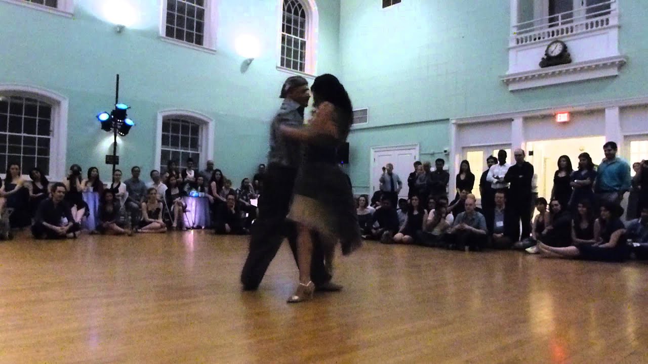 Argentine Tango performance 3 (tango vals) by Homer and Cristina Ladas at Yale Tango Fest 2013