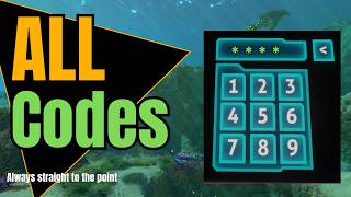 All Aurora Door Codes in Subnautica