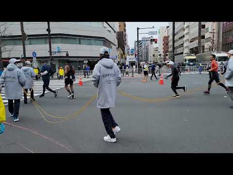 2023 Tokyo Marathon - Second Hard Cutoff Point
