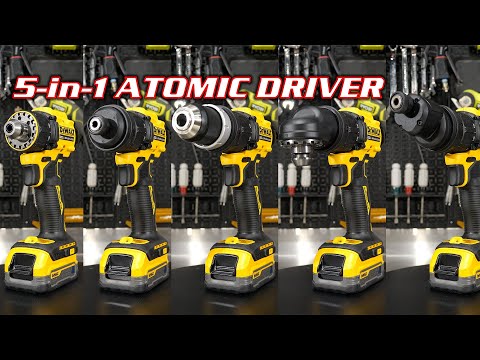 5-Minute Friday Ep 2 - DeWalt 20V ATOMIC Multi Head Drill Driver [DCD803B]