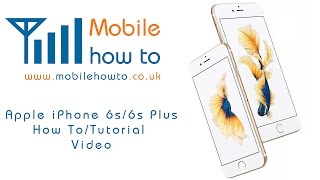 How To Turn On/Off WiFi/Wireless - Apple iPhone 6s/6s Plus