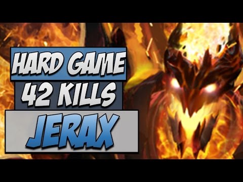 Road to Kiev Major | OG.Jerax's Shadow Fiend with 42 KILLS 7.14