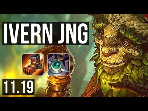 IVERN vs NIDALEE (JUNGLE) | 1/0/13, Rank 4 Ivern, 400+ games | EUW Grandmaster | v11.19