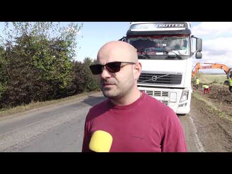 Am început lucrările la drumul Pâncota-Buteni!