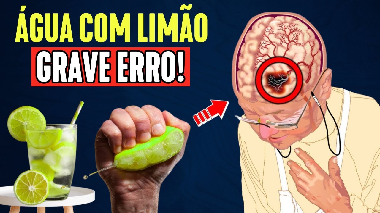 Beba ÁGUA COM LIMÃO porém NUNCA COMETA ESTES ERROS