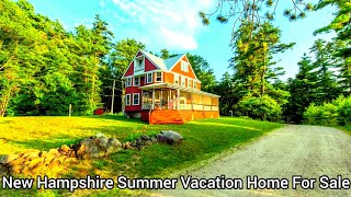 New Hampshire Waterfront Home For Sale | New Hampshire Summer Vacation Home For Sale | $425k