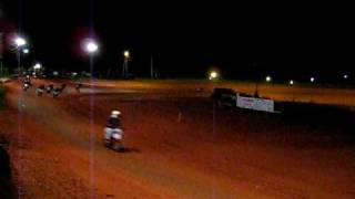 preview picture of video 'Kracker Jacks Minibike Racing Practice Foothills Speedway Dacusville SC MiniBike Racing 10/10/09'