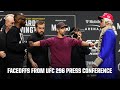 UFC 296 Press Conference Faceoffs | ESPN MMA