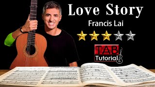 Download lagu Love Story by Francis Lai | Fingerstyle guitar tutorial Sheet & Tab mp3 Download lagu Love Story by Francis Lai | Fingerstyle guitar tutorial Sheet & Tab mp3