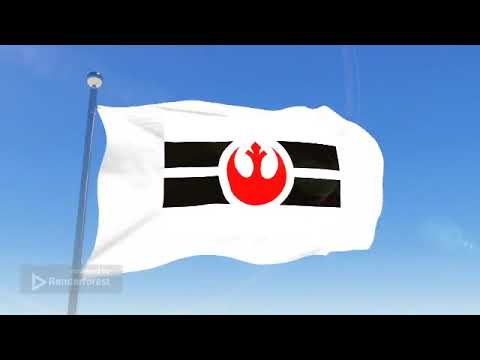 Flag And Anthem Of The Rebel Alliance Or The Rebellion Star Wars Fictional Short