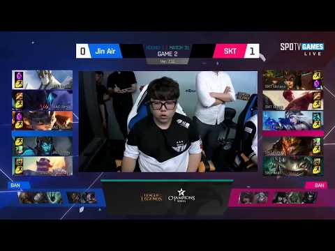[20.06.2017] SKT vs JAG [LCK Summer 2017] Highlights Game 2 | SK Telecom vs Jin Air Green Wings