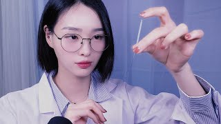 ASMR(Sub)怪しい東洋医学クリニック🥼 Roleplay\🦯はりちりょう ,🕯️おきゅう,💉シリンジ (KR)