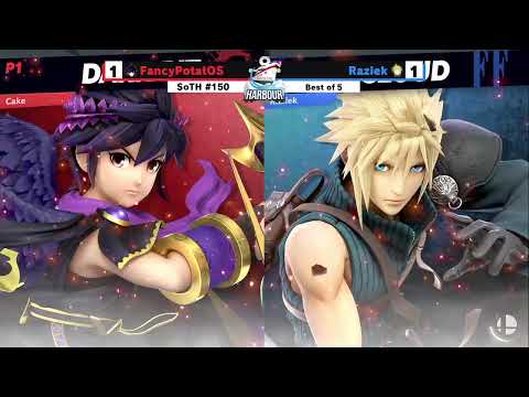 Loser's Semis - FancyPotatOS (Dark Pit) vs Raziek (Cloud/Aegis) - Smash on the Harbour #150