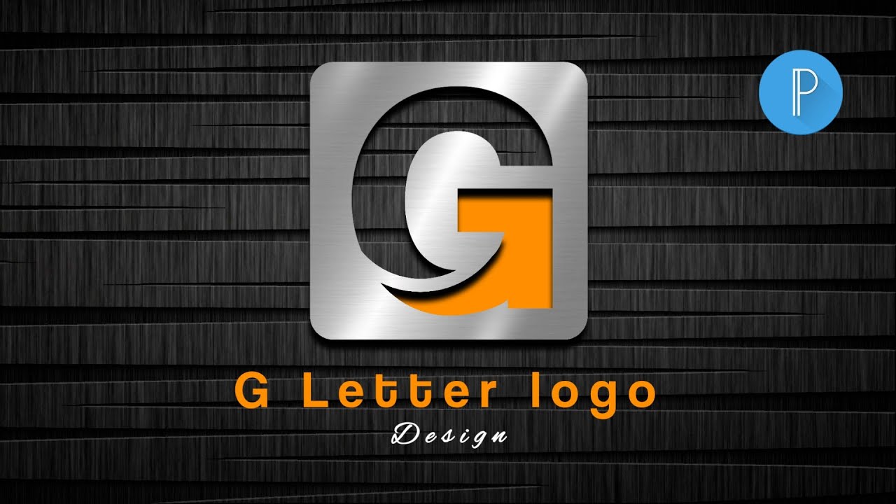 G Letter logo design | G logo design in pixellab | How to make G Logo design