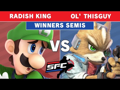 Smash Fight Club 203 - Radish King (Luigi) Vs. FC | Ol' ThisGuy (Fox) Winners Semis - Smash Ultimate