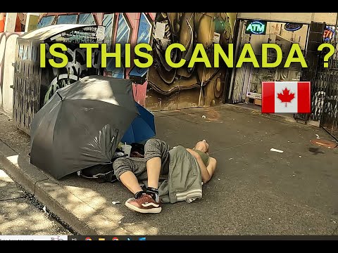 Homelessness Problem in Vancouver, Canada -   June 3, 2023