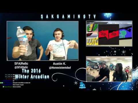 Winter 2016 Smash 4 Arcadian Grand Finals - Asotil (Ryu/Luigi) vs Skylar (Mr. Game & Watch)
