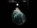 Mountain on globe-model