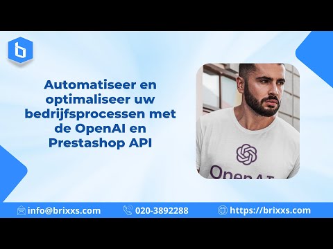 Automatiseer en optimaliseer uw bedrijfsprocessen met de OpenAI en Prestashop API