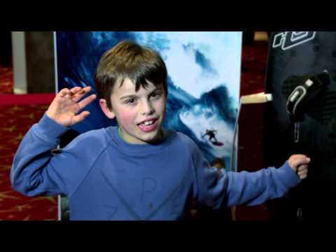 Kids loving the 3D experience | STORM SURFERS 3D