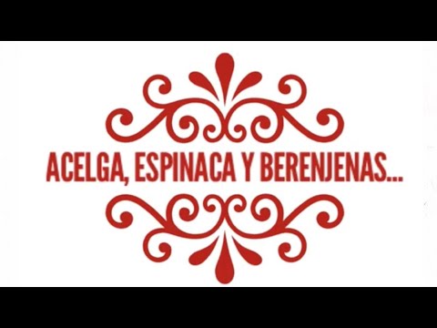“Como conservar y congelar Berenjena, acelga y espinaca”