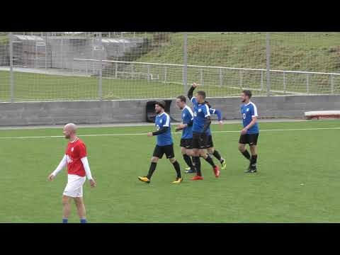 Partisan Prague F.C. Slovensko (modrý dresy) - Partisan Prague F.C. Česká republika (červený dresy)