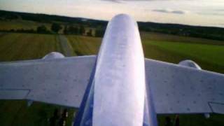 preview picture of video 'E-Flite Boeing 777 over lille rygge'
