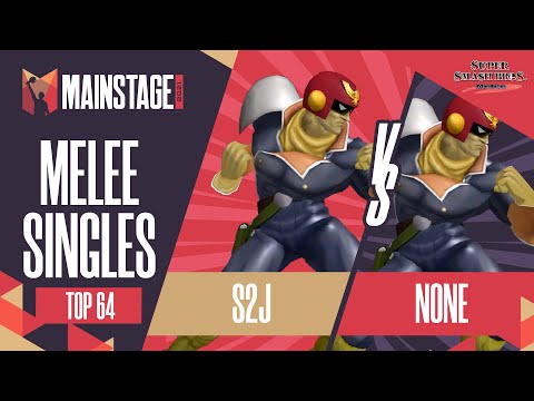 S2J vs n0ne - Melee Singles: Top 64 Winners Quarters - Mainstage 2021 | Cpt Falcon vs Cpt Falcon