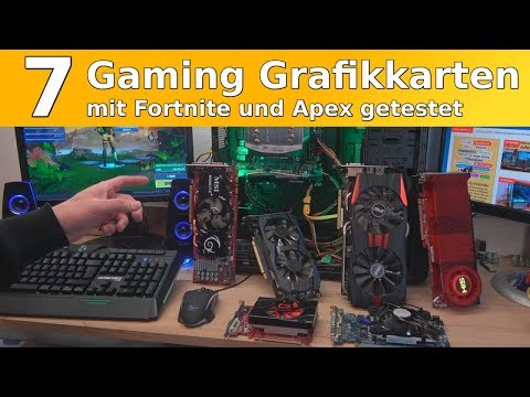 Gaming Grafikkarten getestet mit Fortnite und Apex – Nvidia ATI Radeon Geforce unter Windows 10