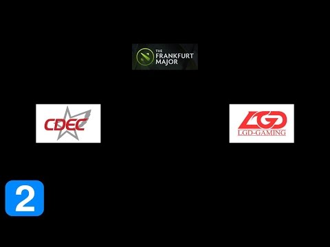 Full Highlights CDEC Gaming vs LGD-GAMING Game 2- Frankfurt Major 2015