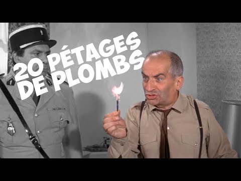 TOP 20 of Louis de Funès' meltdowns