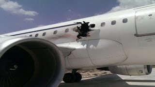 Explosion creates hole in Somali plane mid-air