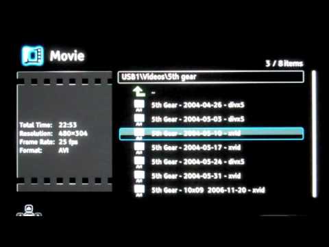 Oppo BDP-83 Playing Video from USB Drive