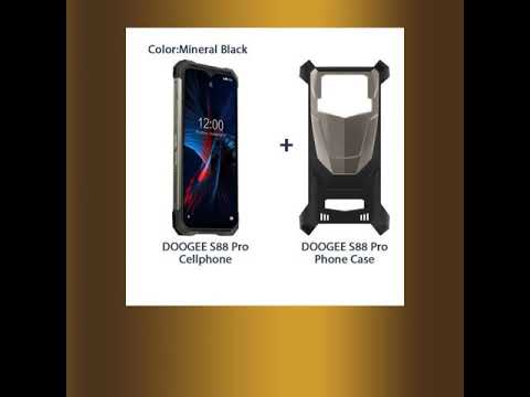 IP68/IP69K DOOGEE S88 Pro Rugged Mobile Phone 10000mAh telephones Helio P70 Octa Core 6GB RAM 128...