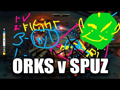 Dawn of war 3 - REPLAY 1v1 ORK STRUGGLES LATE GAME VS SPACE MARINES?!