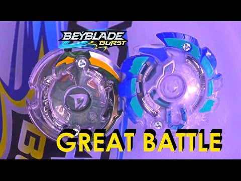 Beyblade Burst By Hasbro Two  Pack  Wave 3 Doomscizor D2 - Unicrest U2 Battle